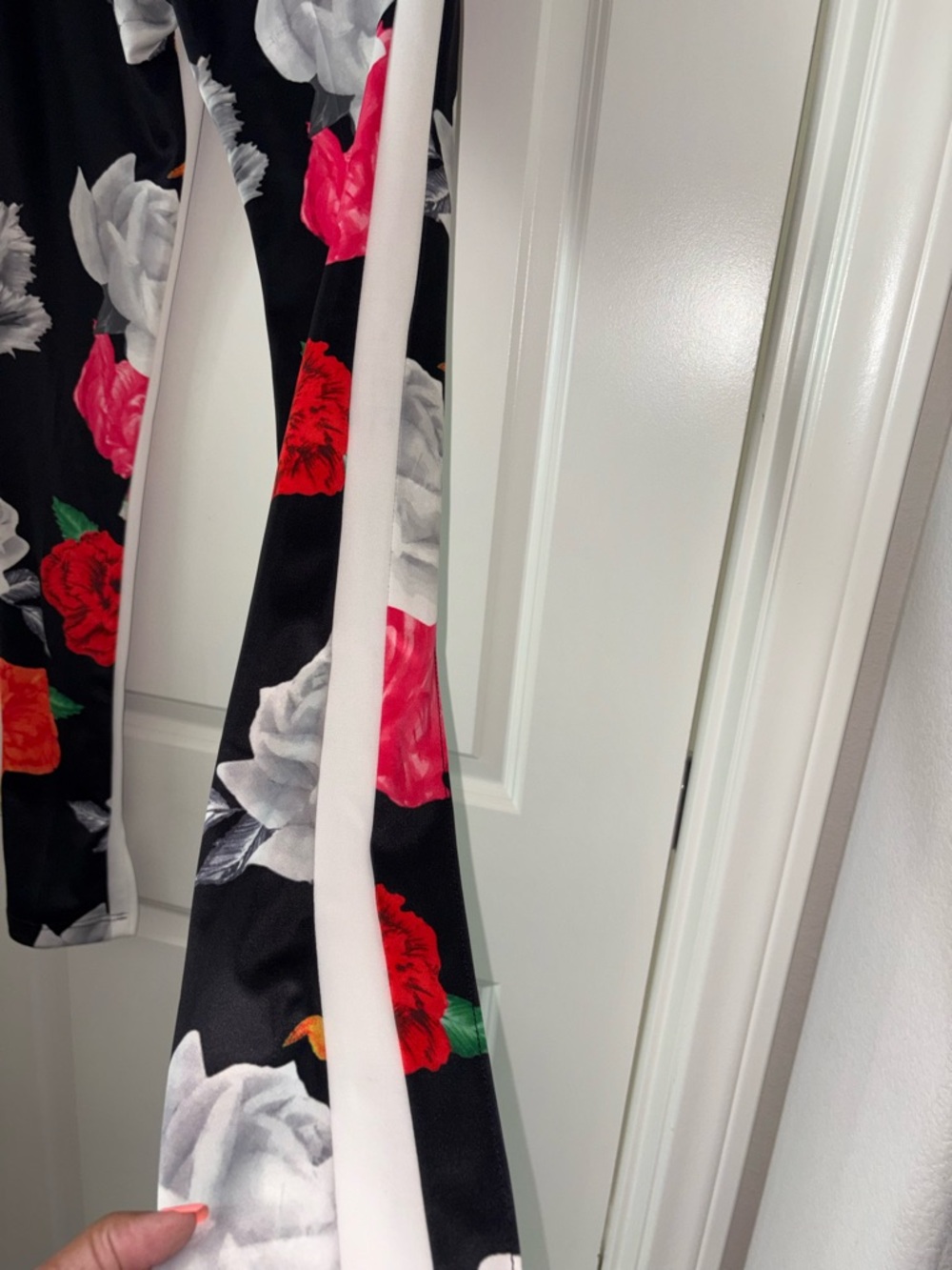 PAM & GELA Floral Print Track Cigarette Pant Size P/Small - Picture 11 of 13
